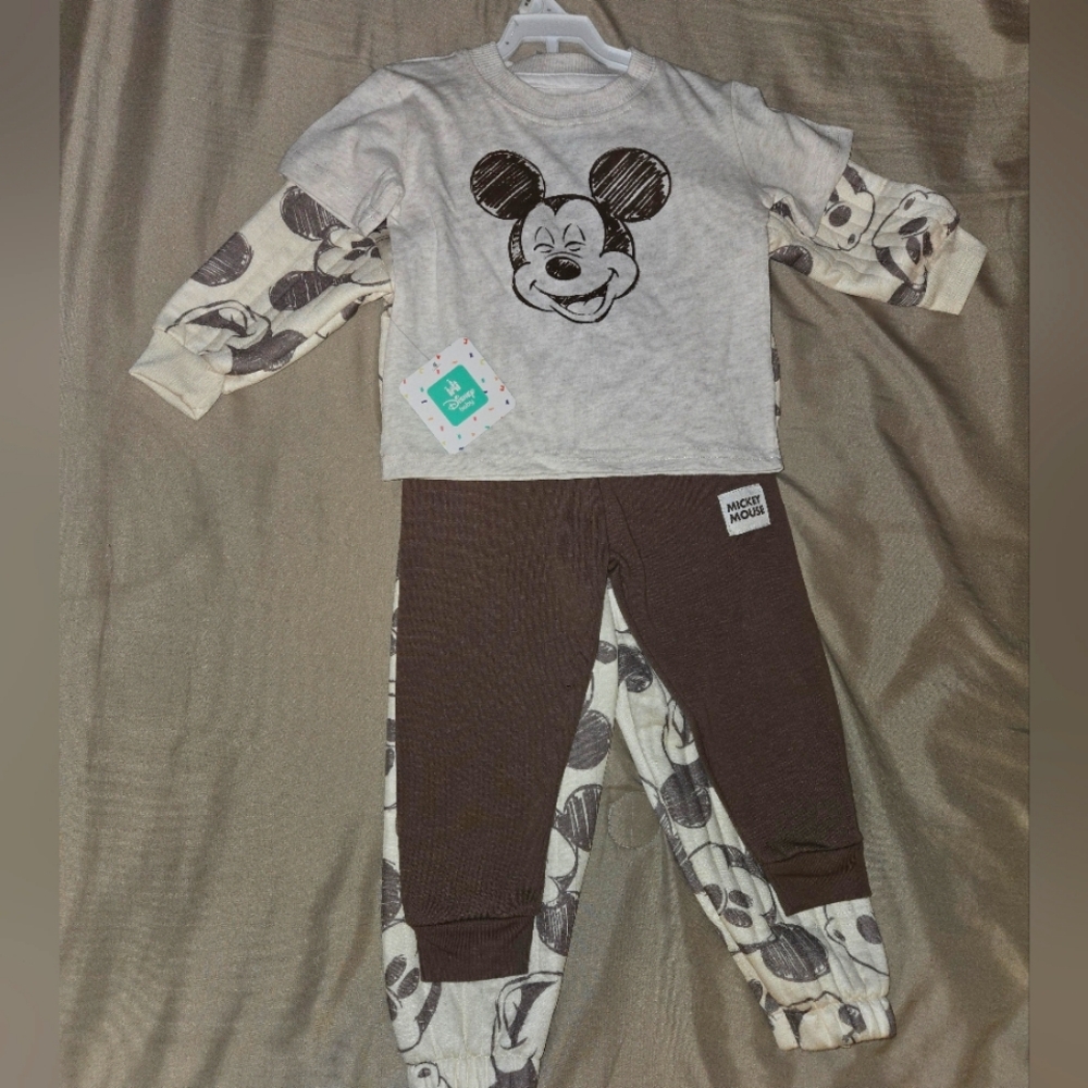 Disney baby mickey mix & match 4pc set